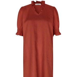 NYDELA SMOCK-SLEEVE DRESS SIZE SMALL